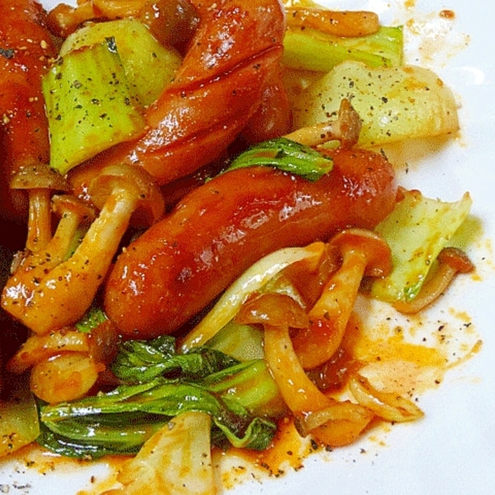 夕食のヒント ウィンナーの秋野菜炒め レシピ 作り方 By Startrek 楽天レシピ